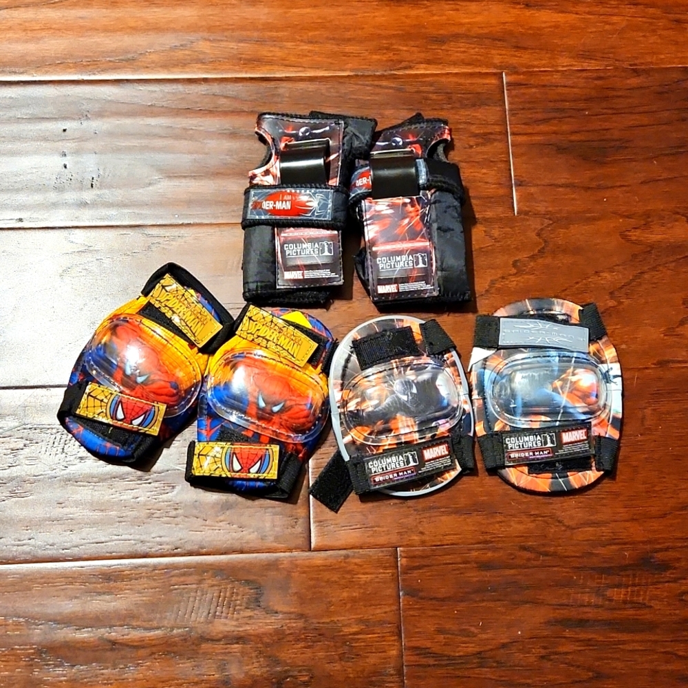 Elbow and Knee Pads, 6pc Spider-Man